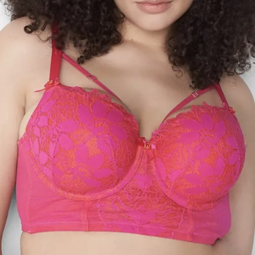 Cacique Longline Lace Balconette Bra